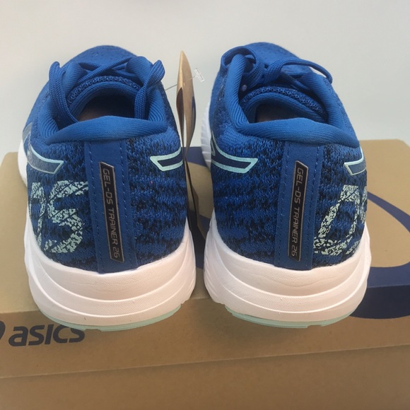 ASICS WOMENS GEL-DS TRAINER 26 RUNNING SHOES SIZE 5.1/2  LAKE DRIVE/CLEAR BLUE - Picture 3 of 16